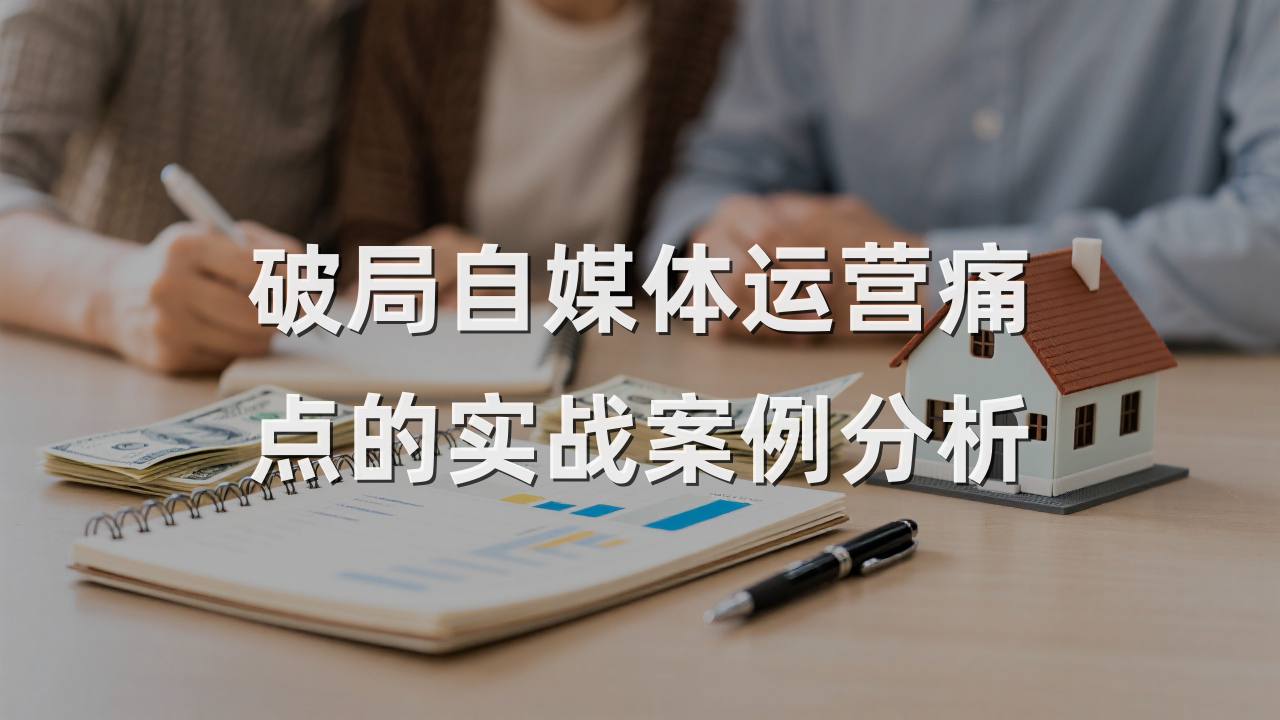 破局自媒体运营痛点的实战案例分析