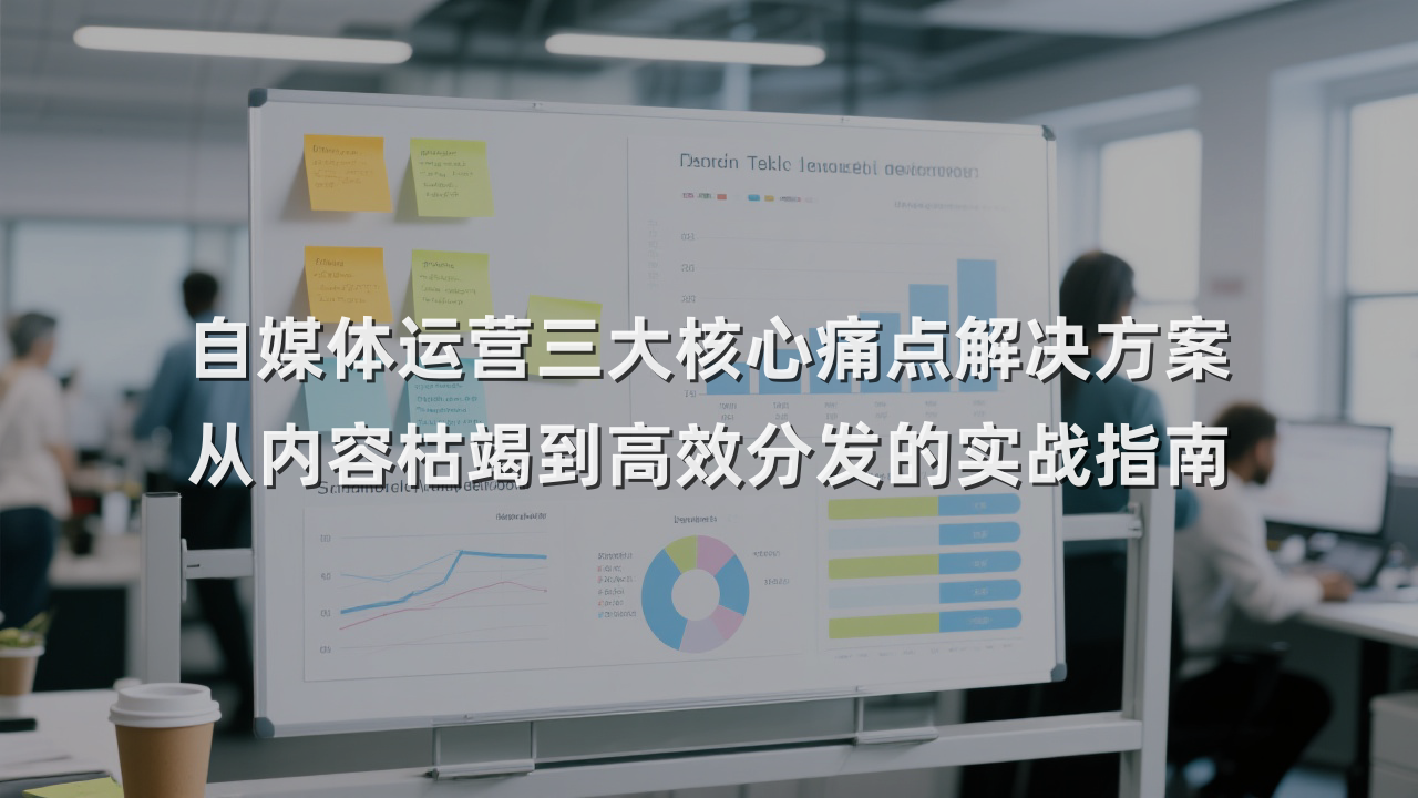 自媒体运营三大核心痛点解决方案 从内容枯竭到高效分发的实战指南
